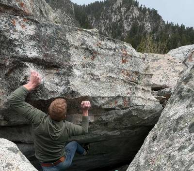 Cragger Rimjob v6, Little Cottonwood Canyon - Beta Video from DairyQueen