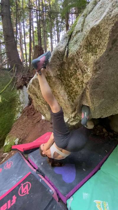 Progression in Backwards Thinking v9, Squamish - Beta Video from Bonzilla