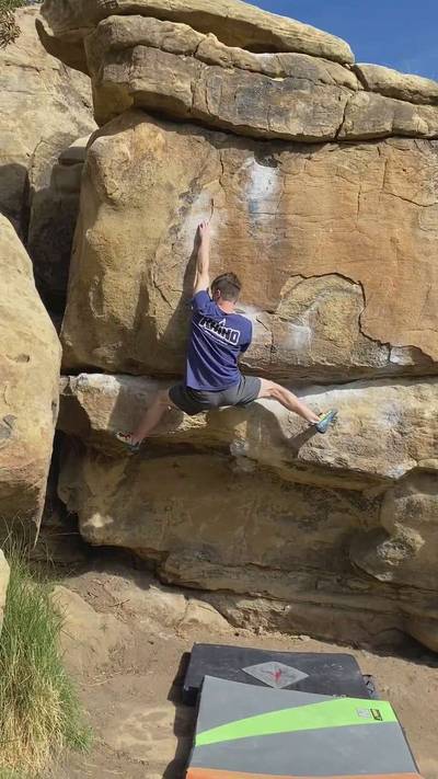Powerglide v6, Stoney Point - Beta Video from peterclimbs