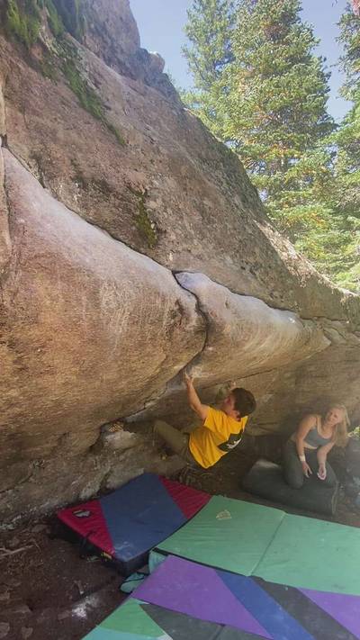 Man Eater v8, Rocky Mountain National Park - Beta Video from krishokr