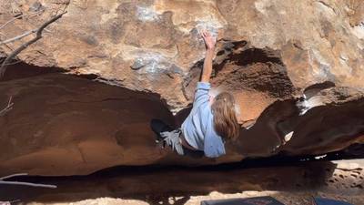 Speed Bump v7, Hueco Tanks - Beta Video from jaclyn.