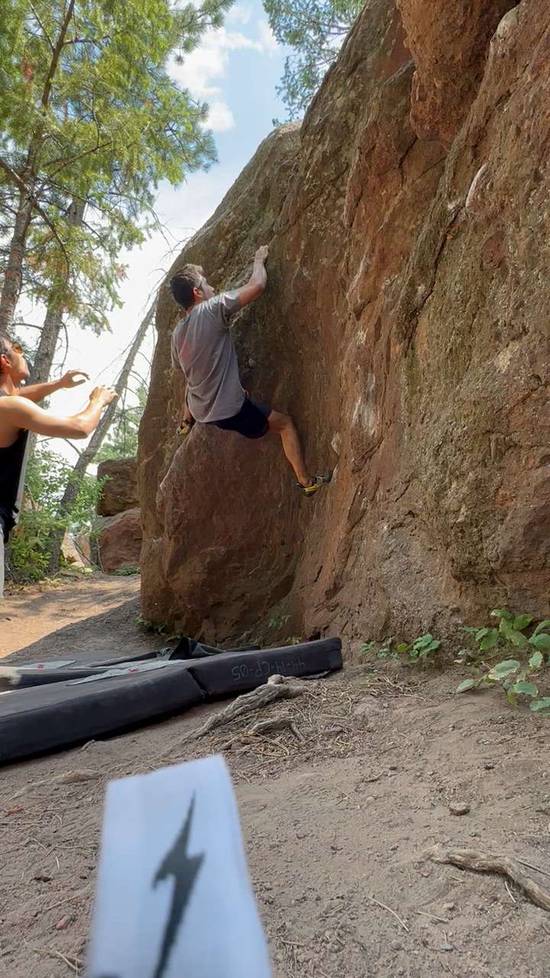 Creeping in the Dark v2, Flagstaff Mountain, CO - Beta Video from angelvalencia
