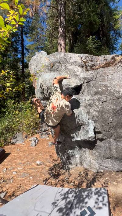 Machine Gun Funk Variation v3, Leavenworth - Beta Video from Korean.climber