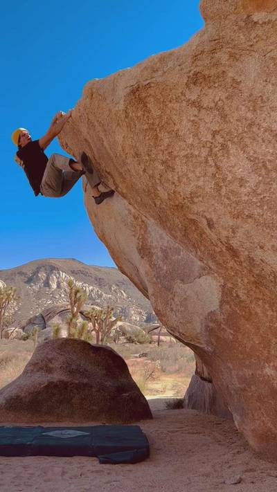 Nicole Overhang v6, Joshua Tree - Beta Video from advian