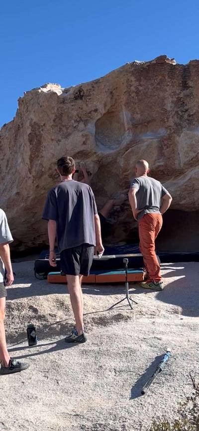 False Hueco v1, Joshua Tree - Beta Video from Nefka