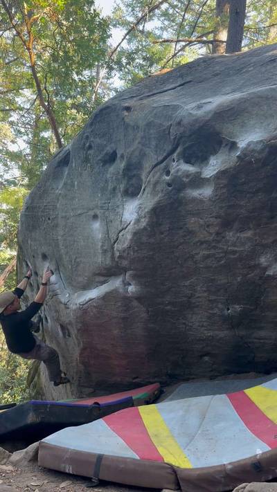 Lost Keys Traverse v6, Indian Rock - Beta Video from austinrhee