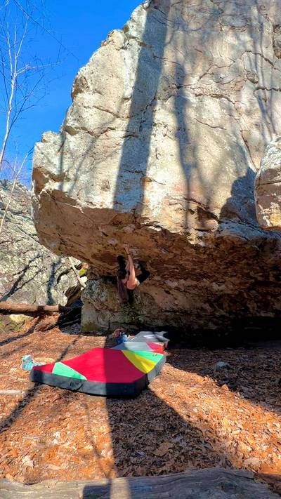 Inspired By An Idiot v6, Rocktown - Beta Video from climber.esq