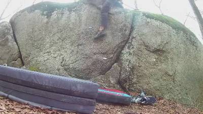 Nora's Mantle v6, Boat Rock - Beta Video from boulderingispracticeforsport