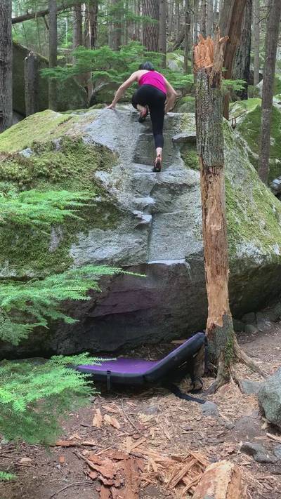 Stu's Dyke v0, Squamish - Beta Video from shamalamadingdong
