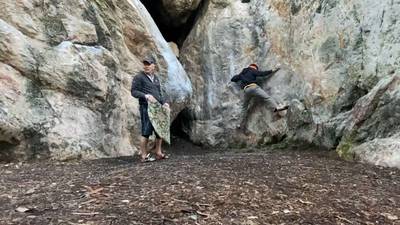 Indian Rock Traverse v5, Berkeley - Beta Video from addddittt