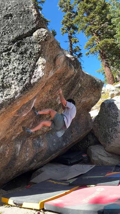 Fat Man in a Little Coat v9, Lake Tahoe - Beta Video from austinclimbsweird