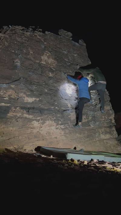 The Black Warm Up v0, Red Rock - Beta Video from LittleBetaBird
