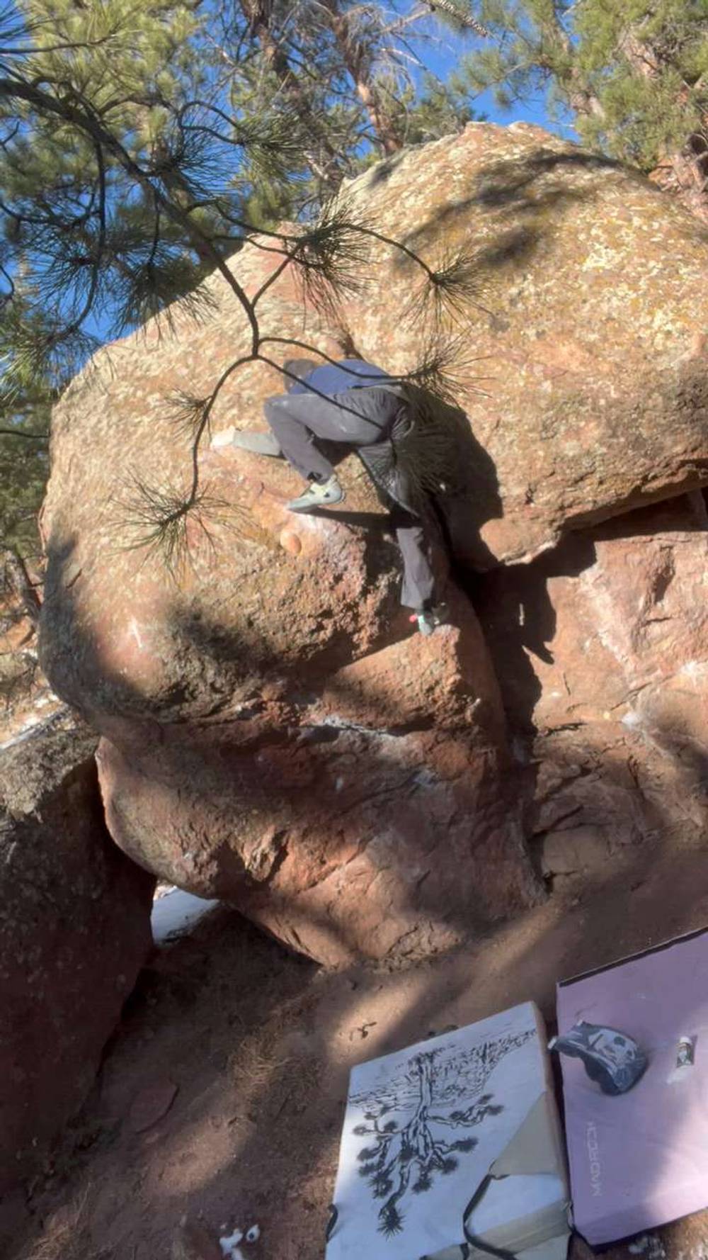 Salad Toss v7, Flagstaff Mountain, CO - Beta Video from Damion