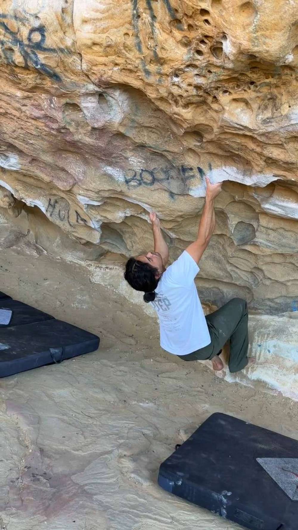 Lizard's Mouth Campus v6, Santa Barbara - Beta Video from ryan.rock