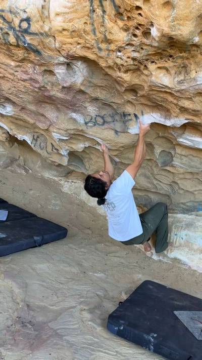 Lizard's Mouth Campus v6, Santa Barbara - Beta Video from ryan.rock