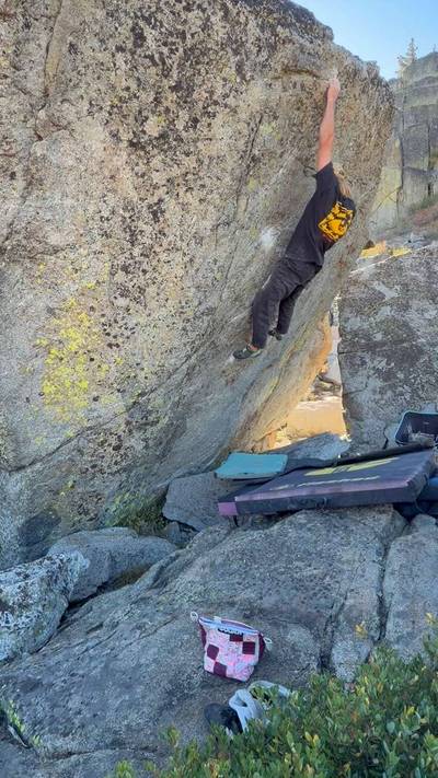 Over the Mountain v6, Lake Tahoe - Beta Video from hamslaminyourhamjam