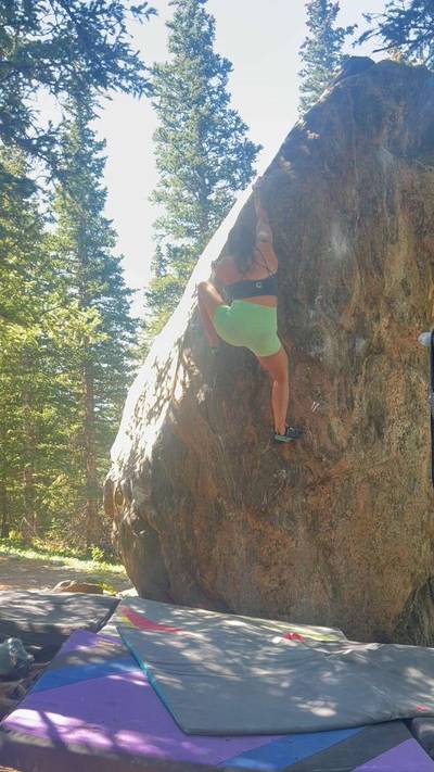 Guanella Arete v5, Guanella Pass - Beta Video from lauramarie43
