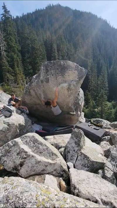 Power Struggle v6, Stevens Pass - Beta Video from annabanana22