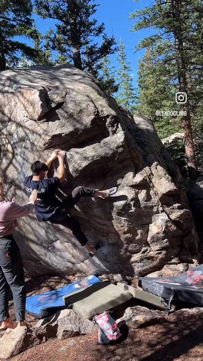 Sit Starts Matter v3, Guanella Pass - Beta Video from lexgoclimb