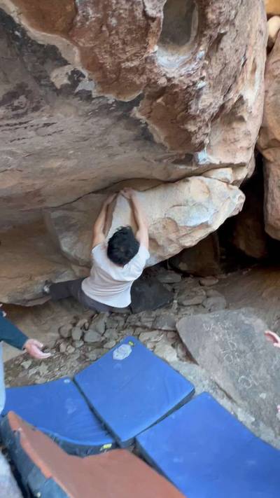 Preston Brown v5, Hueco Tanks - Beta Video from FallingEnjoyer