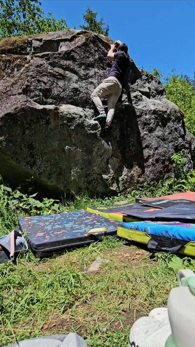 Triumph v3, Squamish - Beta Video from josh_climbs_stuff
