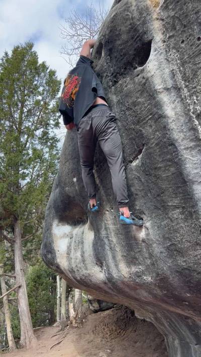 Rabbit Fur v6, Joe's Valley - Beta Video from mylesclimbs