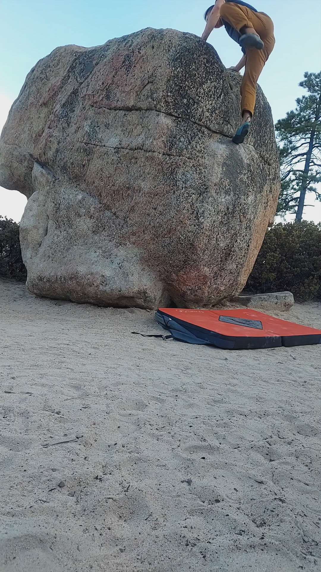 And The Holy Spirit, Amen v3 Main Area, Horse Flats Bouldering