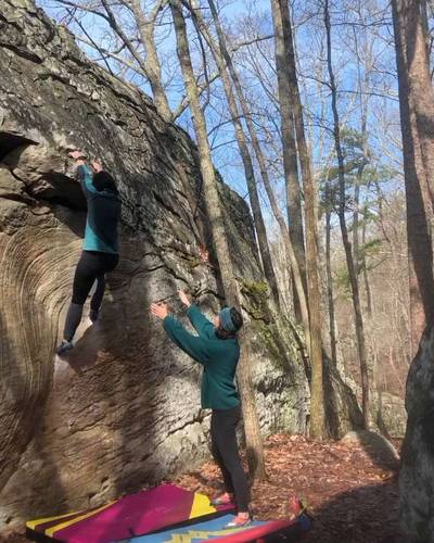Beauty Face v6, Rocktown - Beta Video from almabclimbing