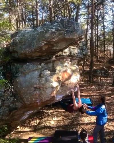 Tough Love v4, Rocktown - Beta Video from almabclimbing