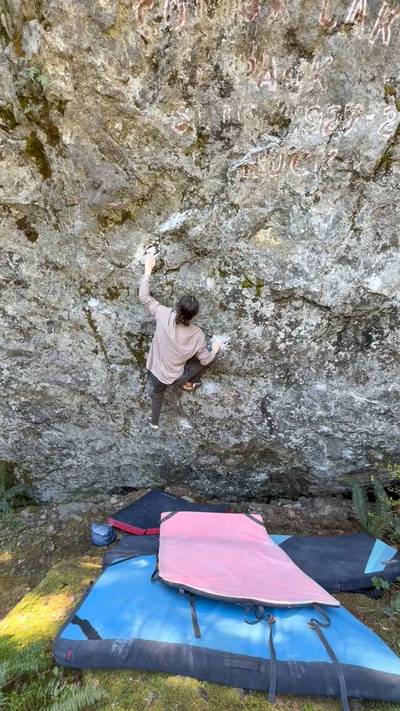 Toaster Mitts Low v4, Comox Lake - Beta Video from Jarinclimbs