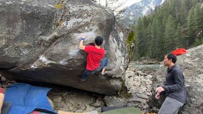 The Hueco Crimper v6, Leavenworth - Beta Video from bigsongbro