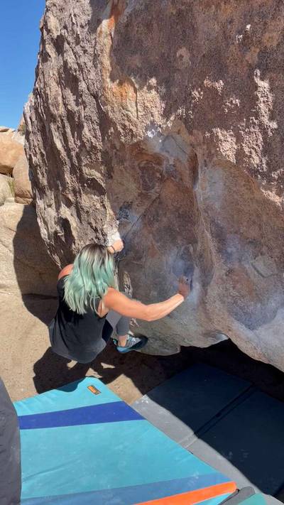 Chuckawalla Sit v6, Joshua Tree - Beta Video from CRUXandbeta