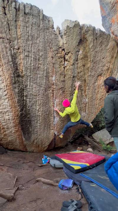Caroline v10, Rocklands - Beta Video from chibaso