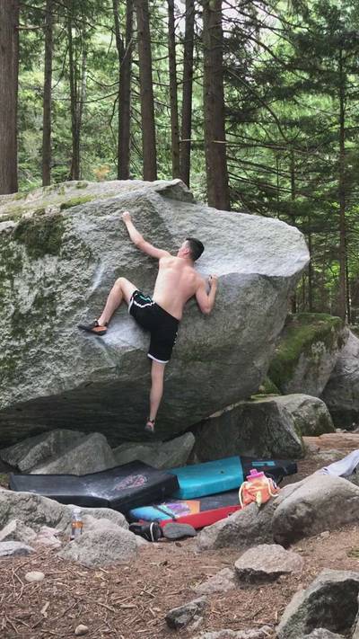 Palminator v4, Squamish - Beta Video from mattfischerclimbs
