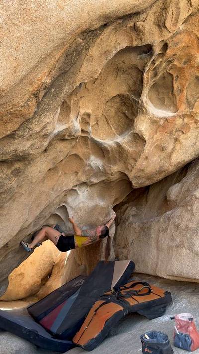 Caveman Finish v3, Joshua Tree - Beta Video from mountainmarie