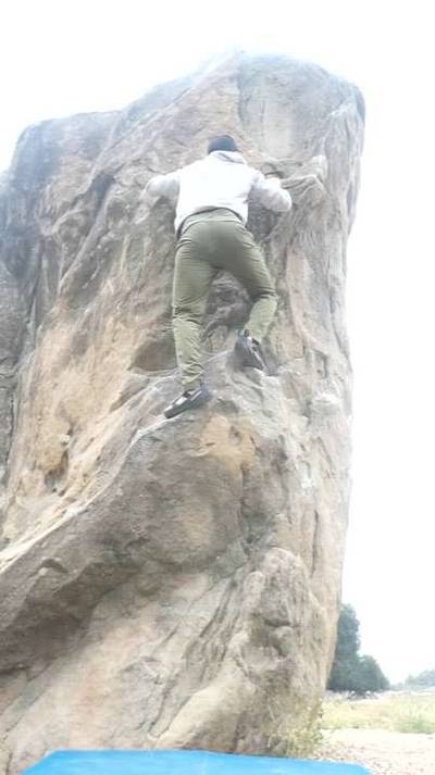 West Arete vB, Stoney Point - Beta Video from vilardo24