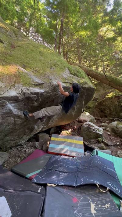 Keith's Roof v6, Squamish - Beta Video from duckuslambus