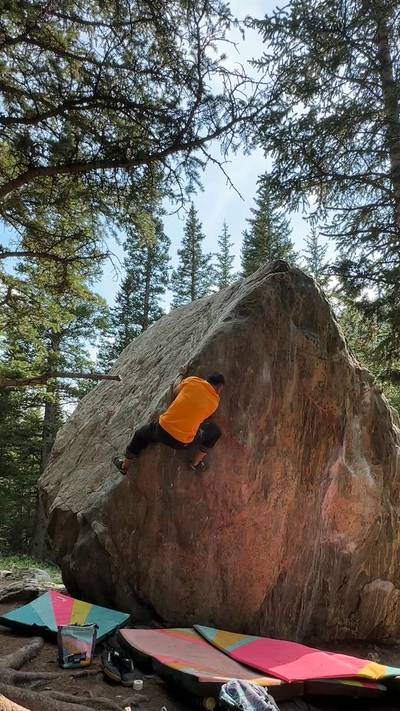 Guanella Arete v5, Guanella Pass - Beta Video from RockaTanaka