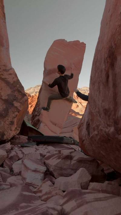Sweet Tooth v1, Red Rock - Beta Video from rickyslclimbs