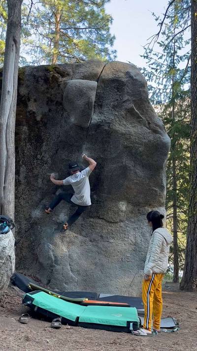 Fridge Center v4, Leavenworth - Beta Video from cc.climbs.rocks