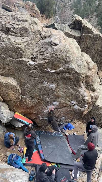 Lurker Sit v8, Clear Creek Canyon - Beta Video from nixnoel