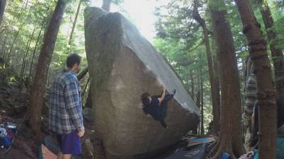Tim's Arete v10, Squamish - Beta Video from TinyDynos