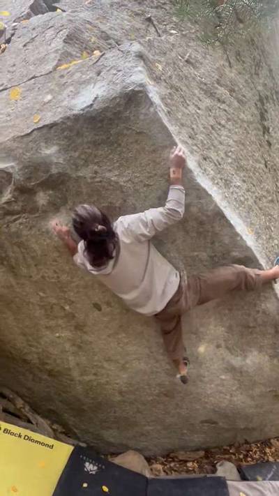 RIP Arete v8, Little Cottonwood Canyon - Beta Video from coolbean