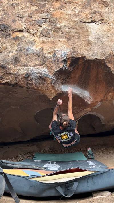 Speed Bump v7, Hueco Tanks - Beta Video from CathyG