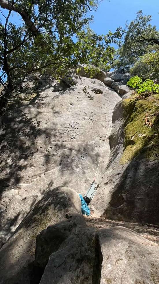 Lieback Corner 5.7, Castle Rock State Park - Beta Video from FingerTom