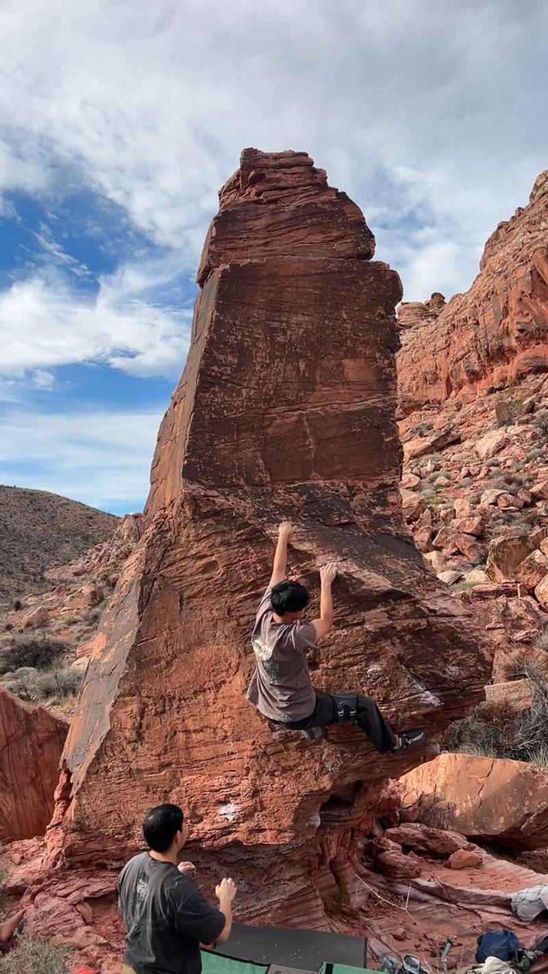 Nautilus v4, Red Rock - Beta Video from lexgoclimb