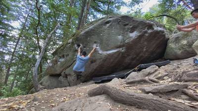 Lost Keys Traverse v6, Indian Rock - Beta Video from soonho