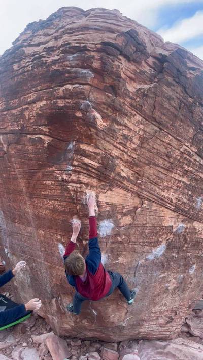 The Prayer v6, Red Rock - Beta Video from griffin.climbs