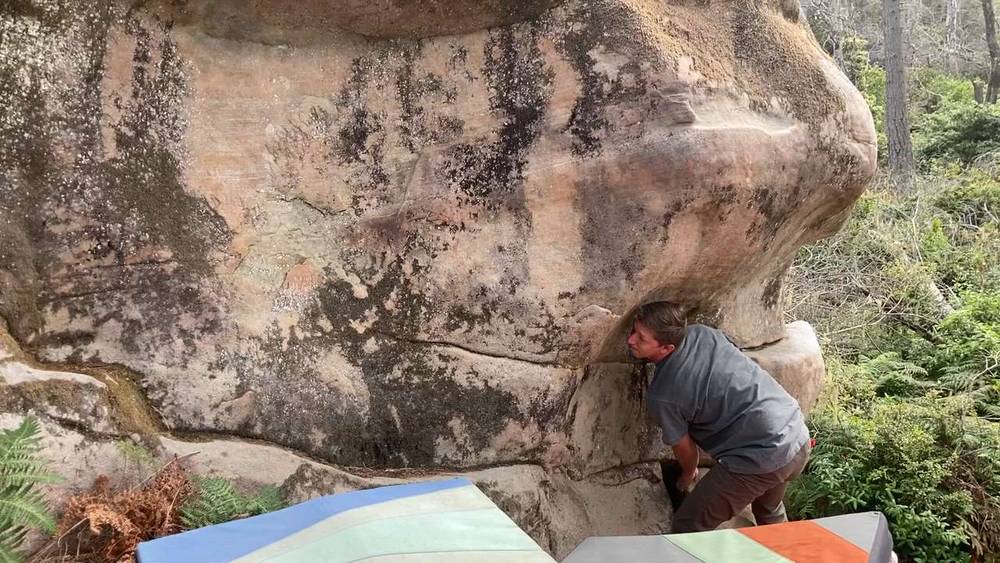 Left Traverse v1, Salt Point - Beta Video from brendang