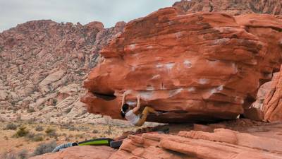 Honeycomb - Left Face v3, Red Rock - Beta Video from tingtingclimbs